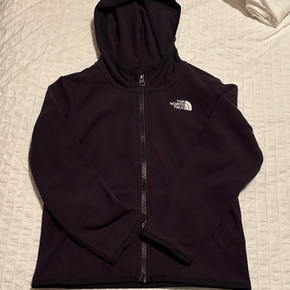 Kids North Face fleece zip up